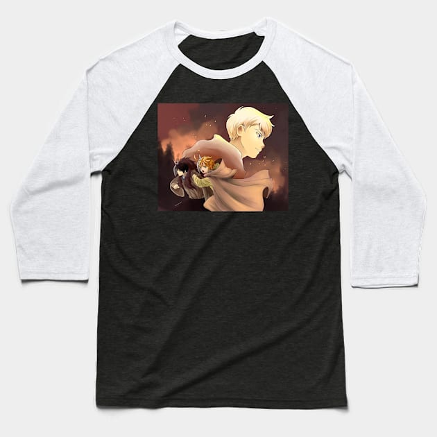 The promised neverland Baseball T-Shirt by hallstheien